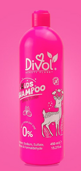 DIVOL SHAMPOO WITH SHEA BUTTER 450ML